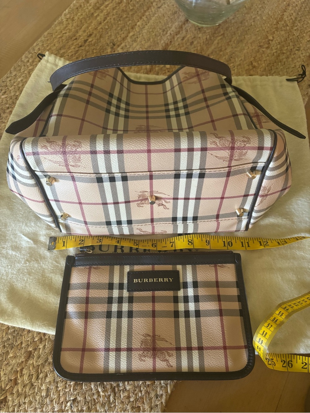 Burberry Haymarket tote - Picture 15 of 16